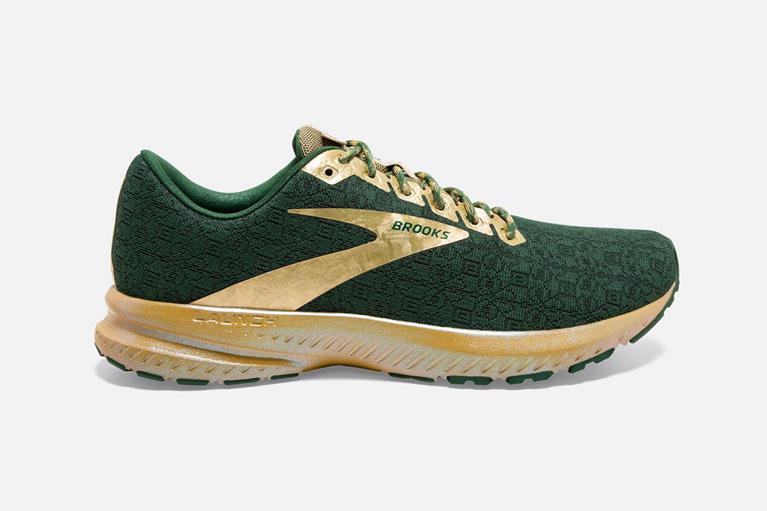 Brooks LAUNCH 7 Road Running Shoes Mens Online - Green (RWI289715)